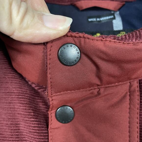 BARBOUR Wisbech Gilet Puffer Vest Men’s 2XL XXL Brick Red Outdoor Preppy Casual - Picture 6 of 14